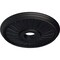 Ekena Millwork Berkshire Ceiling Medallion (Fits Canopies up to 6 3/8"), 20 1/8"OD x 3 7/8"ID x 1 7/8"P, Steel Gray CM20BE1SGS - alternate 4